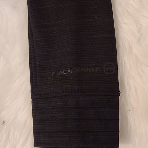 Free Country black fur lined weather proof jacket - Picture 15 of 16